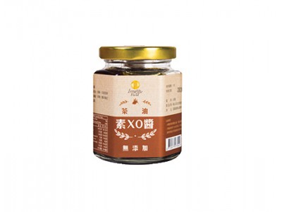 梅山茶油素食醬料(苦茶油素XO醬,160g/瓶)