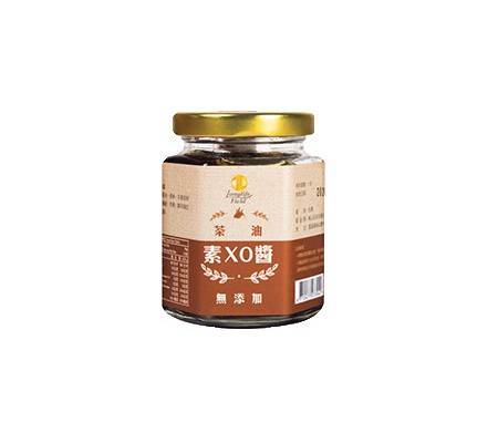 梅山茶油素食醬料(苦茶油素XO醬,160g/瓶)