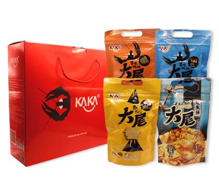【KAKA】大尾彭湃禮盒(70g*4袋/10盒/箱)